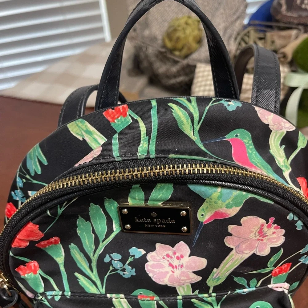 Kate Spade medium hummingbird backpack